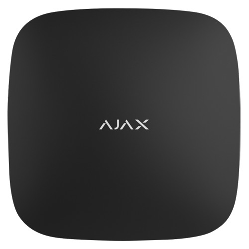 Ajax - Caixa para painel - AJ-HUB-B, AJ-HUBPLUS-B e AJ-HUB2-B - Fácil instalação - Plástico ABS - Cor preto