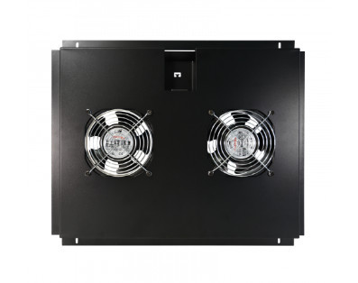 Bandeja 2 ventiladores teito Rack 19" 600mm