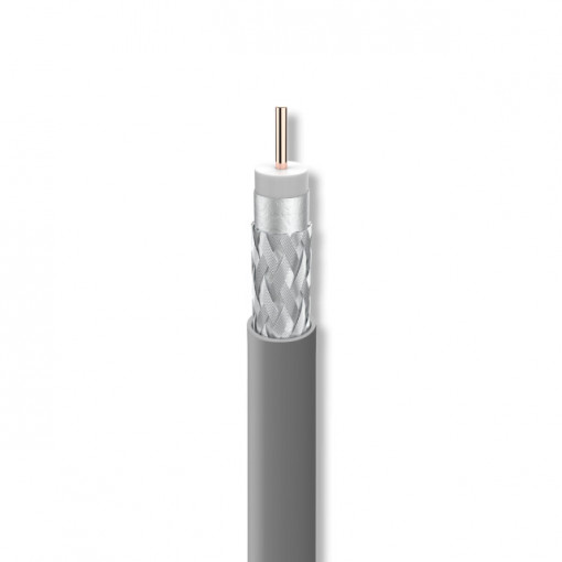 Cabo coaxial T100, 16VAtC Euroclasse Eca e blindagem de classe A