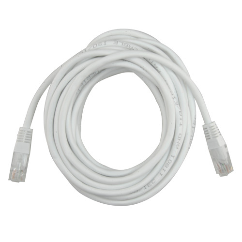 Cabo UTP Safire - Ethernet - Conectores RJ45 - Categoria 5E - 5 m - Cor branco