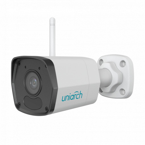 Câmara IP 2 Megapixel WiFi - Gama Uniarch - 1/2.9" Progressive Scan CMOS - Lente 2.8 mm - IR LEDs Alcance 30 m - Wifi IEEE802.11b/g/n