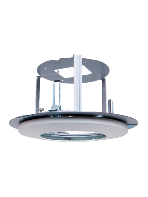 ENTRACTABLE SUPPORT - For Dome Chambers - Ceiling Installation - Cable Passer - White Color