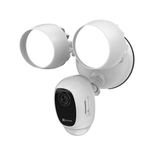 Foco/Câmara Wi-Fi Ezviz - 2 Megapixel Starlight - 2 Focos LED 2000 lm - Detector PIR - Sirene e áudio - Apta para Exterior IP65