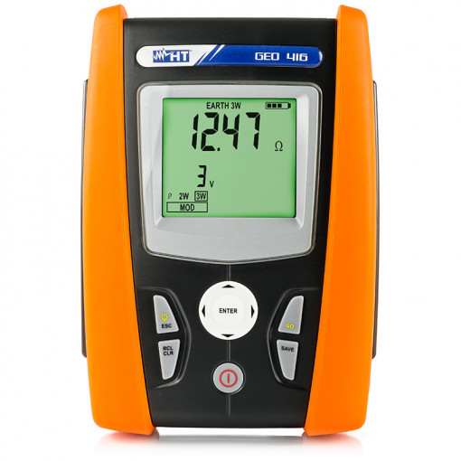 Geo 416 - HV000416 - Digital Earth Resistance and Soil Resistivity Up to 50 Kohm HT Italia