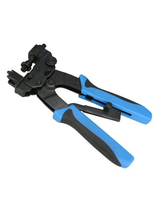 Herramienta de mortaja - Conectores de compresión - Válido a conectores &cot;F&cot;, BNC ou RCA - Cable RG59, RG6 - Fácil de para usar, rápido - Compatible con CON115