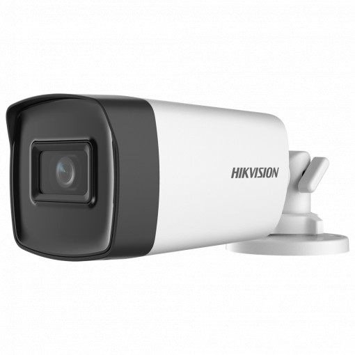 Hikvision - Câmara Bullet 4en1 Gama Value - Resolução 5 Megapixel (2560x1944) - Lente 3.6 mm - IR Alcance 80 m - Impermeável IP67