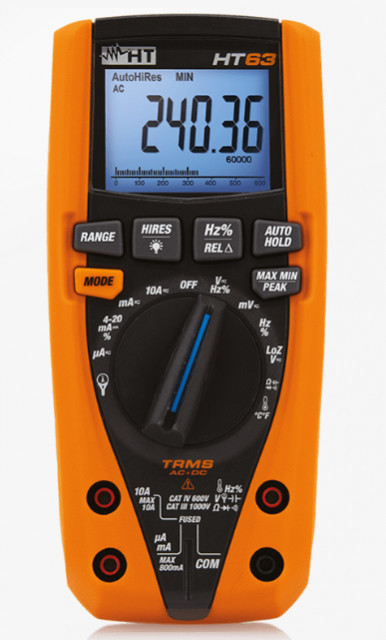 HT63 - HR000001 PROFESSIONAL COUNTING DMM 6000/60000 TRMS CATIV