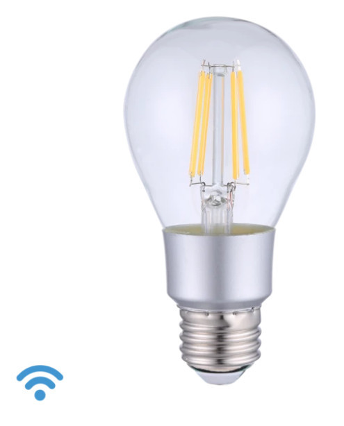 LÂMPADA LED SMART WIFI E27 A60 2700K 7W 750LM