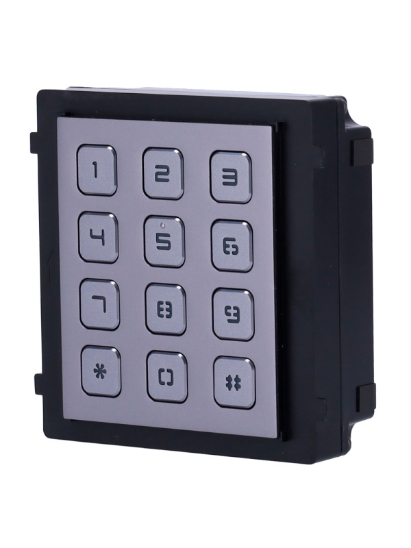 Módulo de extensão - Chamada de diferentes monitores - Abertura com código de acesso - Iluminação LED do teclado - Apto para exterior IP65 - Montagem modular