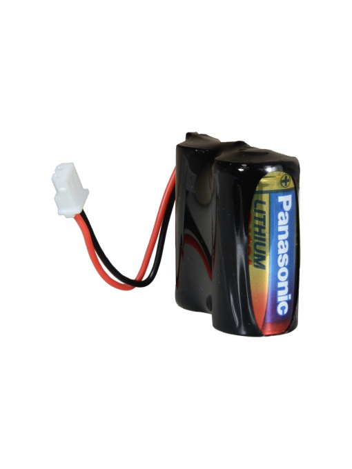 Panasonic - Patter Pack Cr123A / CR17345 / 5018lc - In retractable with Molex 5284 connector - Voltage 6 V / lithium - Nominal Capacity 1400 MAH - Compatible with Visonic Next Cam Pg2 and K9 pg2 detectors compatible