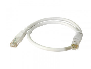 Patch Cord RJ45 U/UTP Cat 6A Cu PVC 2mts branco