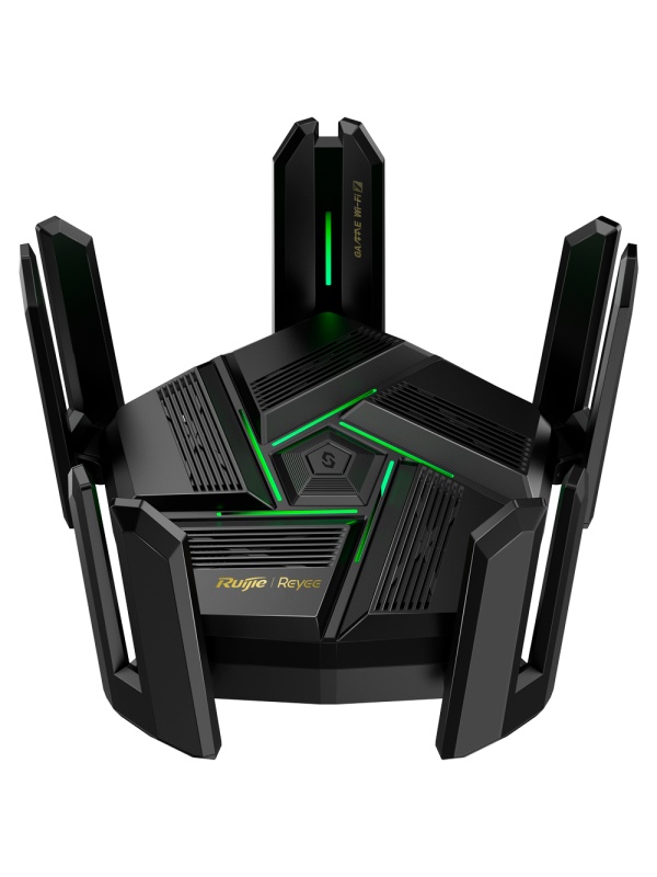 Reyee - Enrutador Gigabit Malla Wifi 7 BE7200 - 5 Puertas RJ45 10/100/1000/2500 Mbps - 802.11be 4x4 e banda par 2,4 e 5 GHz - Escritorio pequeño / Escritorio doméstico / Juego de azar