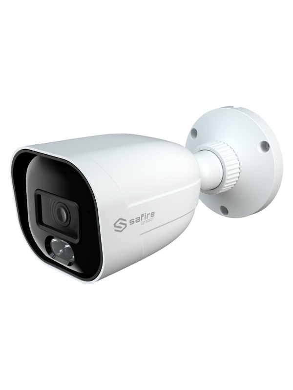 Safire Smart - Câmara Bullet 4 em 1 Gama B1 Económica com - 3K (5Mpx 16:9) , 1/2.5" CMOS - Lente 2.8mm | IV 30m e luz branca 20m - DWDR, HLC, BLC, AGC - Impermeável IP67