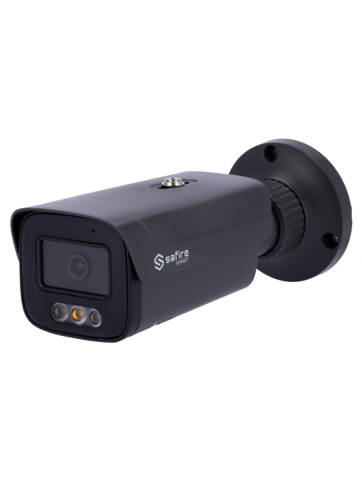 Safire Smart - IP camera Bullet E1 Artificial Intelligence - Resolution 4 Megapixel (2566x1440) - 2.8 mm lens | Integrated Microphone | DL 30M - AI: Human and Vehicle Classification - IP67 Waterproofing | Poe (IEEE802.3AF) | P2P