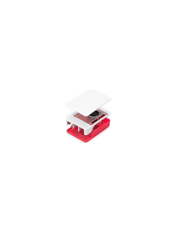 SC1159 - Caixa vermelha/branca para Raspberry Pi 5 - oficial - Raspberry Pi SC1159