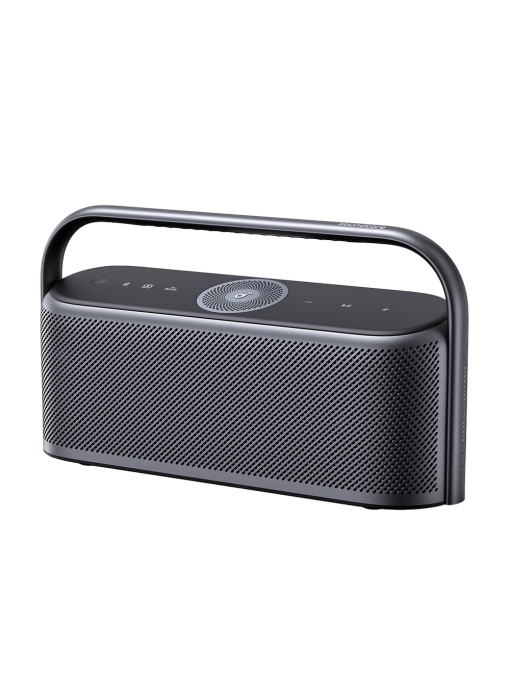 SOUNDCORE PORTATEL HIGHTING BY ANKER - 5 Diaphragms and 3 Amplifiers - 50W Sound - 12 Hours Reproduction - Sound Frequency 50Hz ～ 40 kHz - Waterproof IPX7 | Black color
