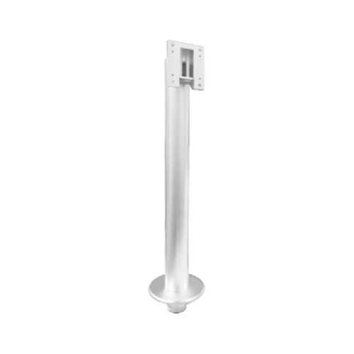 Suporte de torniquete para reconhecimento facial - Específico para acessos - Compatível com ZK-ProFace-X e ZK-SpeedFace V5L - Orifícios de conexão - Medidas: 414mm (Al) - Fabricado em aço