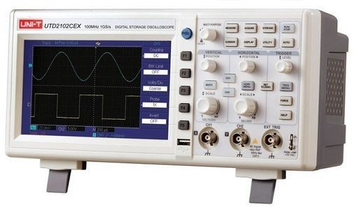 USB 100MHz 2 Channels digital oscilloscope - Uni -T
