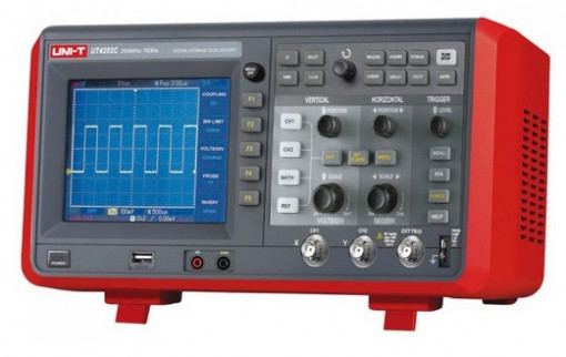 USB digital oscilloscope 200mhz 2 channels - UNI -T