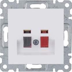 WL3310 - lumina - Tomada altifalante, branco HAGER EAN:8694407001306