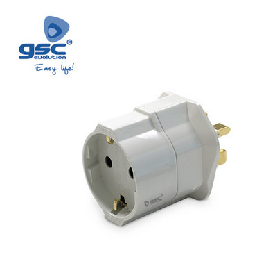 000203995 - 8433373039957Adaptador inglês para europeu 4,8 mm