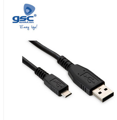 001403685 - 8433373036857 Cabo USB macho para micro USB macho 2.0 - 1,5M