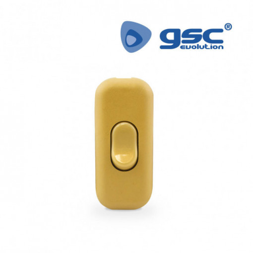 102515002 - 8433373001459Interruptor de Passo 6A Ouro