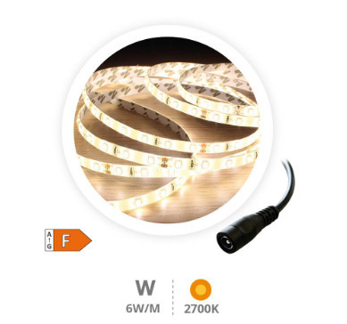 204030014 - 8433373064270Rolo 5M Tira LED 6W/M 2700-3000K IP44 24V