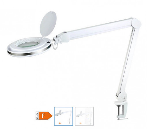204205015 - 8433373064126Lâmpada LED Mongu lente 3x com braçadeira 8W 6500K