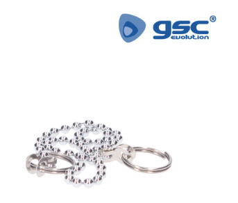 404035022 - 8433373058149 Corrente stopper com dois anéis de 250mm
