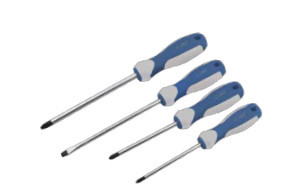 502035009 - 8433373067769Conjunto de 4 chaves de fenda - 2 planas e 2 Philips