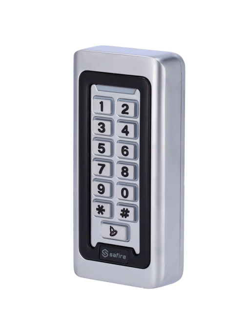 Autonomous Access Control - Access by Card in, Pin and App - Relay Exit, Pressure and Bell button - WieGand 26 and Wifi | TIME CONTROL - TUYA SMART APP FOR REMOTE MANAGEMENT AND OPENINGS - APTO FOR IP68 OUTPOINT