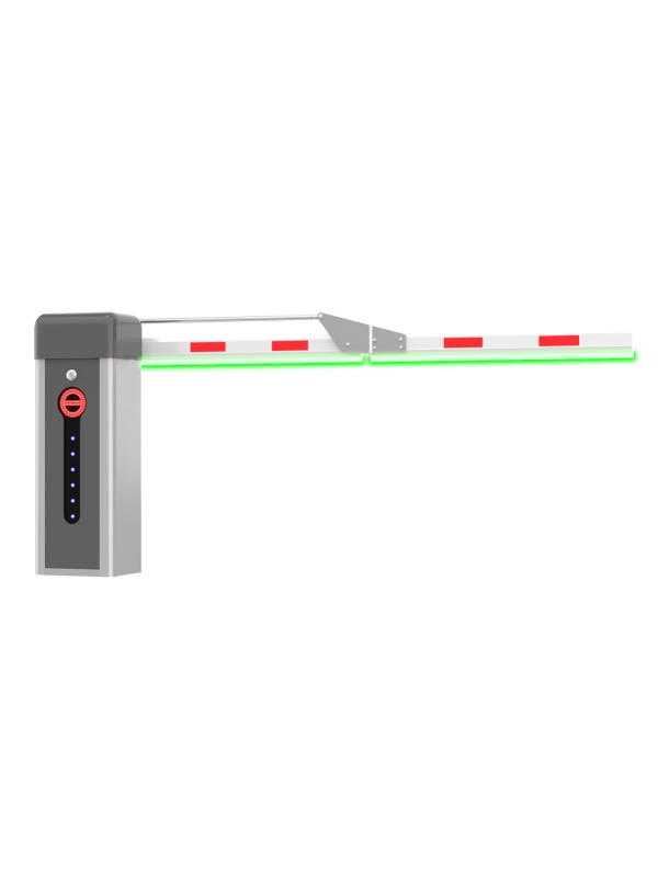 Barreira de estacionamento - Braço angular em 90º (3 m) - Abertura à esquerda | 5.000.000 ciclos - Indicadores LED | Modo de emergência - Apta para Exterior IP54