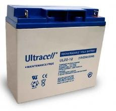 Bateria Chumbo 12V 22Ah (181 x 77 x 167 mm) - Ultracell