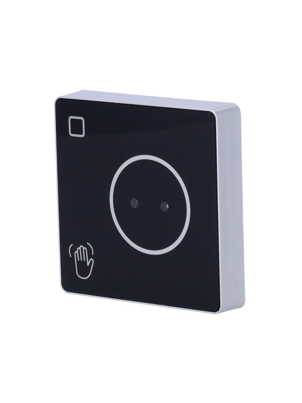 Botão de saída sem contacto Bluetooth - Sensor infravermelho com LED indicador - Testado 1.000.000 usos | APP Tuya Smart - NO/NC/COM | Superfície - Dimensões 86 (A) x 86 (L) x 16 (P) mm - Fabricado em plástico