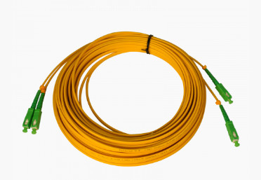 Cabo Duplex FO Monomodo pré-conectorizado LSFH Dca "SC|APC" 40mts