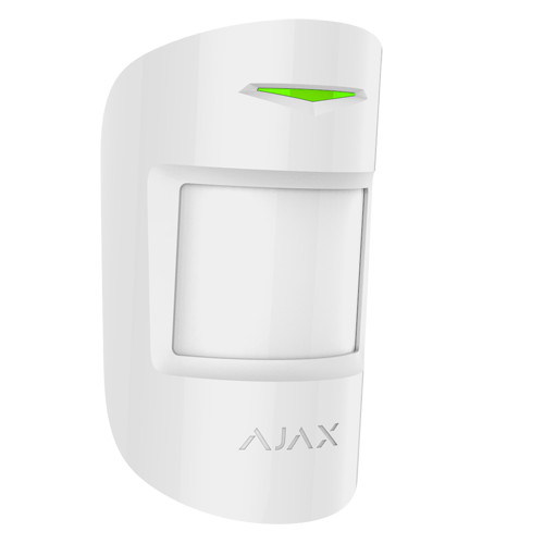 Caixa para detetor de movimentos - AJ-MOTIONPROTECT-W e AJ-MOTIONPROTECTPLUS-W - Fácil instalação - Plástico ABS - Cor branco