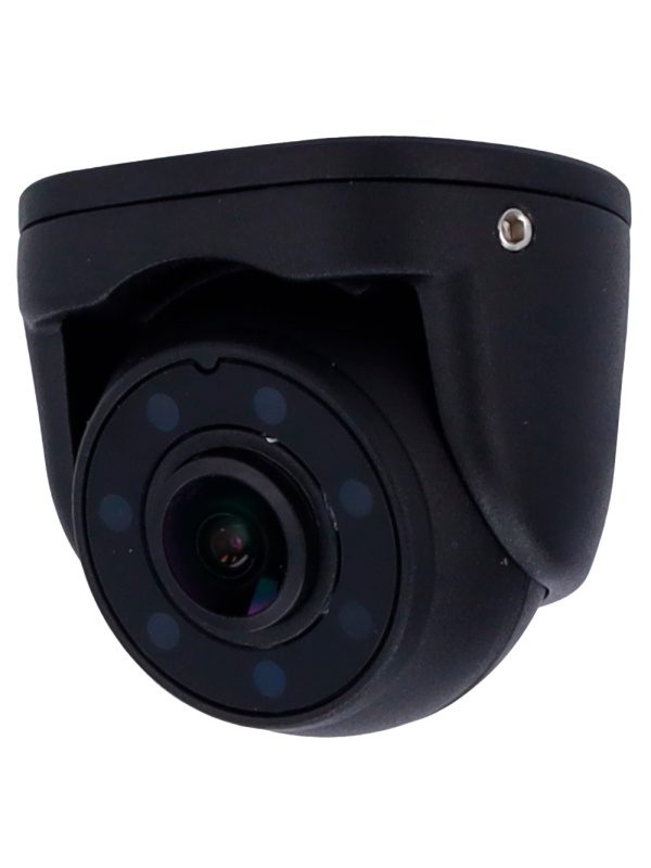 Câmara mini dome para veículos - Esfera ajustável - Compatível com streamax - AHD 1080P IV Lente 2.8mm 150º - IP68 com conector M12