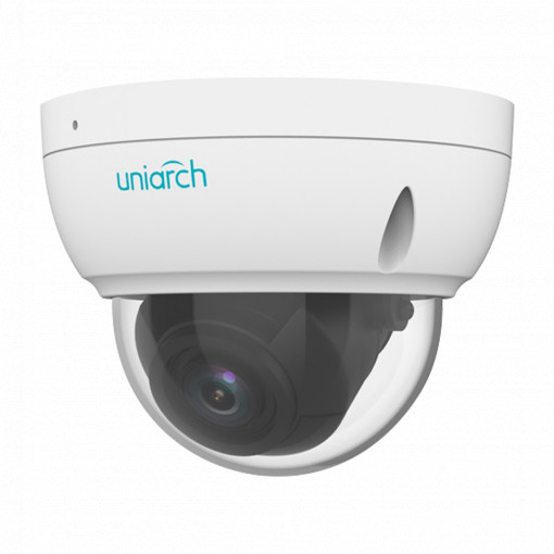 Camera IP 5 Megapixel - Gama Uniarch - 1/2.7 "Progressive Scan CMOS - Lens 2.8-12 mm - IR LEDs Range 30 m - Interfaz Web, CMS, Smartphone and NVR