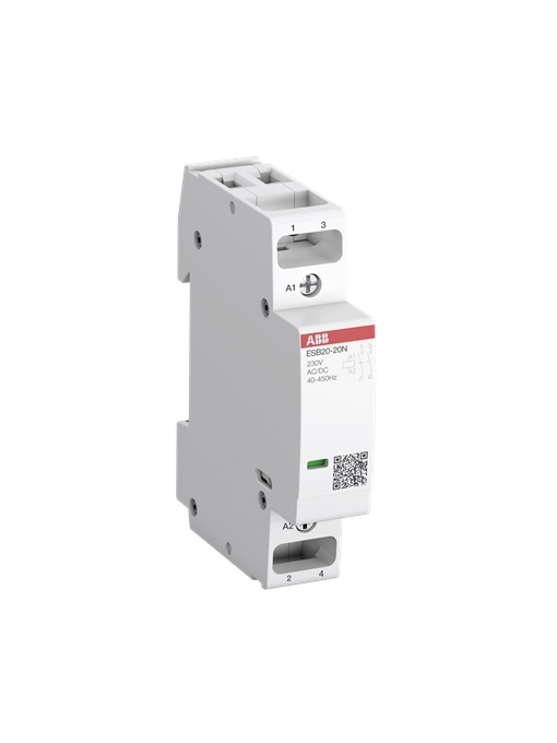 ESB20-20N-01-Modular Contactor 2 Na (20 A), Bob. 24 v ca / cc