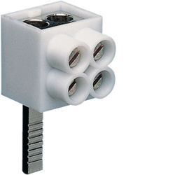 KF82A - Borne de ligação 2x16mm² (pont.) HAGER EAN:3250613760021