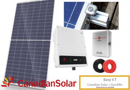 Kit Autoconsumo fotovoltaico 5 kw Trifásico
