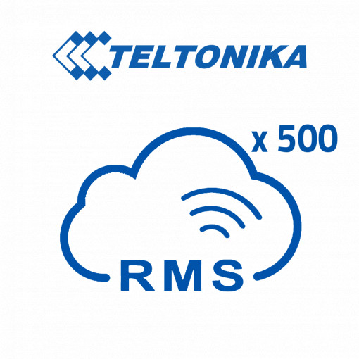Licencias Plataforma Teltonika RMS - Pack de 500 Licencias (Créditos) - Monitorización remota Router Teltonika - Configuración remota Router Teltonika - Gestión Telnet / SFTP / SSH / HTTP / HTTPS - 1 Licencia permite gestión de 1 router por 1 mes