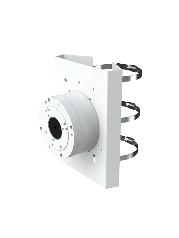 SAFIRE SMITTING POST SUPPORT - Height 215 mm - Chamber base diameter 112 mm - Apt for use abroad - white color - manufactured with aluminum alloy