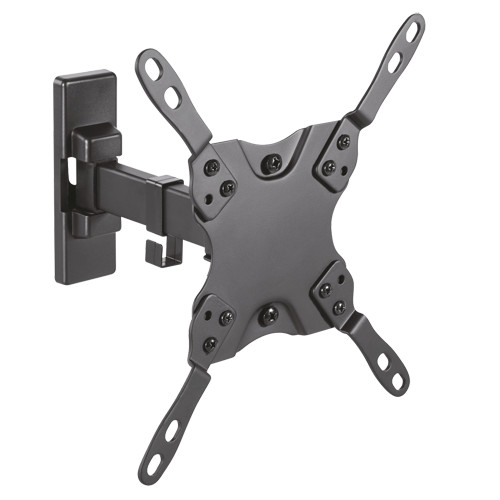 Suporte de parede para monitor LCD - Inclinação -12º ~ 5º - Rotação -90º~ 90º - Distância da parede 60~190 mm - Carga máxima 20 Kg - Ecrãs 13"~42"