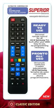 TV comando – Superior “Universal Substituir LG/SAMSUNG” pronto a usar