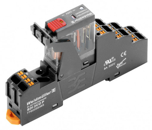 Weidmuller DRIKITP230VAC 2CO LD/PB Push In 2576150000