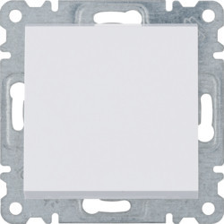 WL0010 - lumina 2 Interruptor simples, branco HAGER EAN:8694407000156