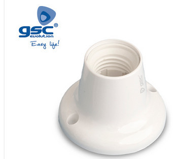 002200287 - 8436021942876 Porta-lâmpada superfície reta E27 Branco