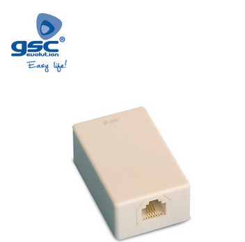 002600948 - 8436021949486Telefone Roseta 6p4c - Branco